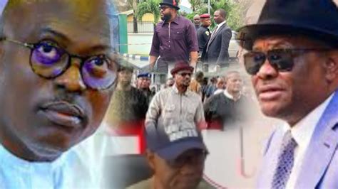 Breaking Rivers Crisis PDP Lawyers Cause Commotion Come For Both Oko