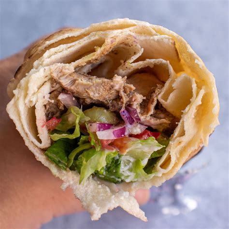 Make Easy Homemade Middle Eastern Chicken Shawarma Wraps With This