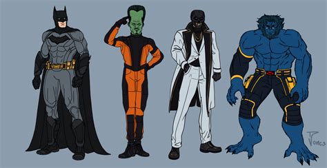 Marvel And Dc Redesigns 7 By Tjjones96 On Deviantart