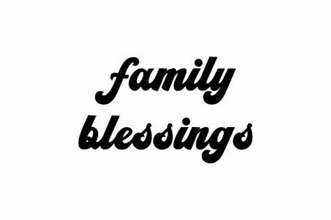 Family Blessings Graphic by creativestudiobd1 · Creative Fabrica