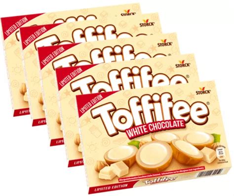 MHD 01 11 2023 STORCK Toffifee White Weisse Schokolade Pralinen 5 X