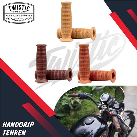 Jual Handgrip Grip Tenken Motor W Xsr Vespa Benelli Fazzio Fino