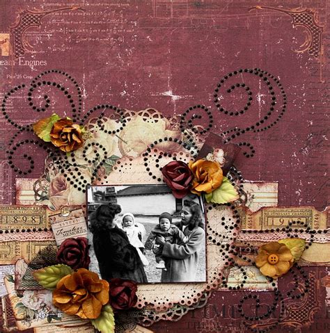 Swirlydoos Kit Club Sept Kit Reveal Vintage Love Creative Scrapbook