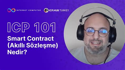 Smart Contract Ak Ll S Zle Me Nedir Icp Serisi Youtube