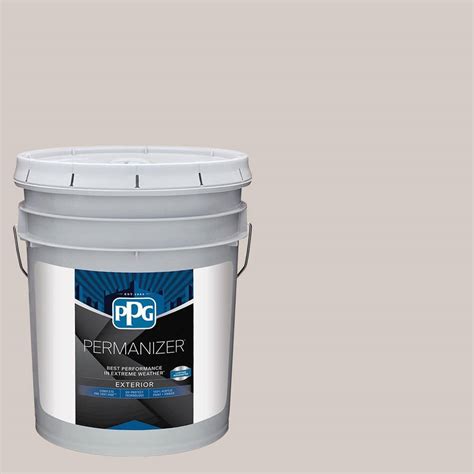 PERMANIZER 5 Gal PPG1018 2 My Alibi Semi Gloss Exterior Paint PPG1018