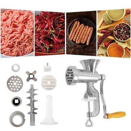 New Manual Meat Grinder & Sausage Stuffer Meat Grinder Mincer Pasta ...