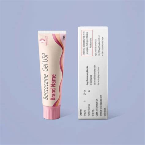 Benzocaine Gel Usp Application: Commercial at Best Price in Solan ...