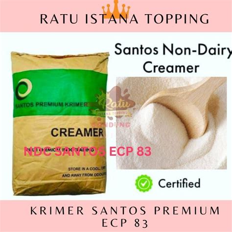 Jual KRIMER SANTOS ECP 83 1 KG CREAMER NON DAIRY NCD KRIMER NABATI