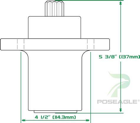 Spindle Assembly With Pulley Replaces Hustler