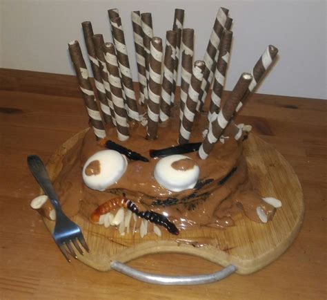 We Made A Weaponized Cursed Brownie Hedgehog Cake On Weed Butter R