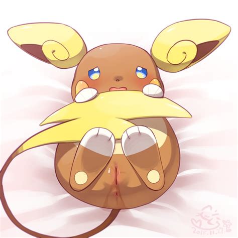 Rule 34 3 Toes Alolan Form Alolan Raichu Anus Blue Eyes Blush Bodily Fluids Cotora