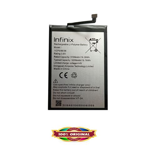 Jual Original Battery For Infinix Hot 10 X682 5200mAh Garansi 1