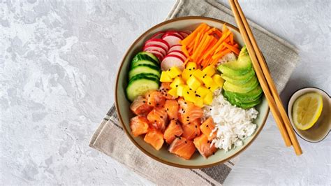 Poke bowl saumon avocat et mangue facile et rapide découvrez les