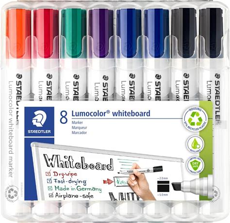 Amazon Staedtler Lumocolor B Wp X Whiteboard Marker Chisel