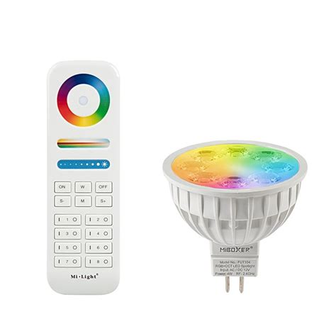 MR16 MiBoxer RGB Tunable White LED Smart Bulb Optional Remote Super