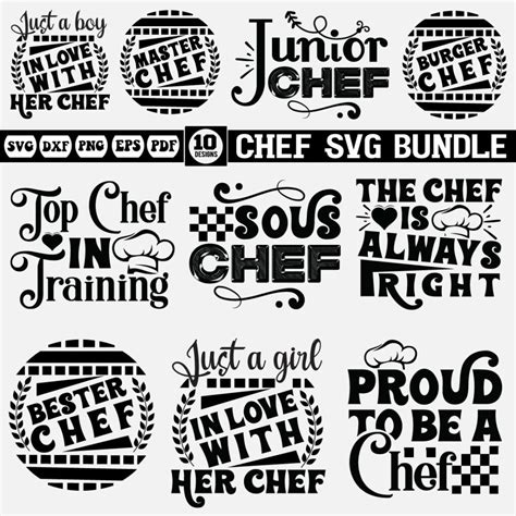 Chef Svg Bundle Masterbundles