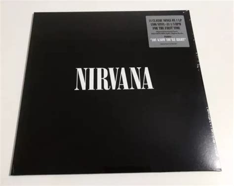 Lp Nirvana Nirvana 180g Lacrado Greatest Nevermind In Utero Frete grátis