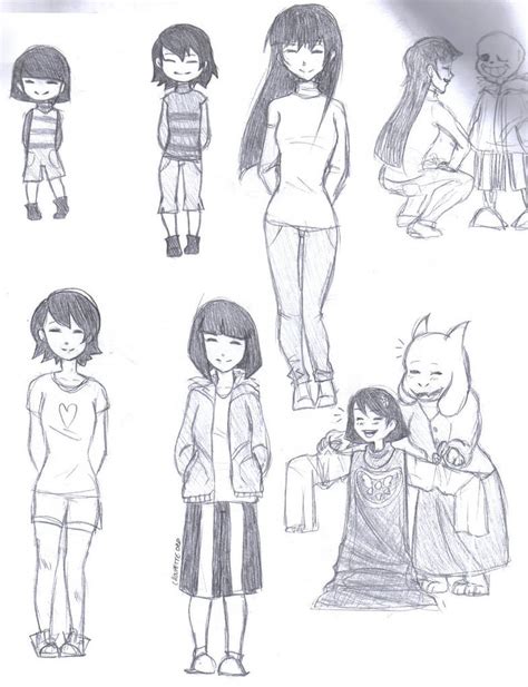 Growing Frisk By Choupetteozd On Deviantart