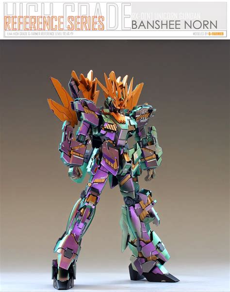 Hguc 1 144 Banshee Norn Destroy Mode Prism Coated Custom Build Gundam Kits Collection News