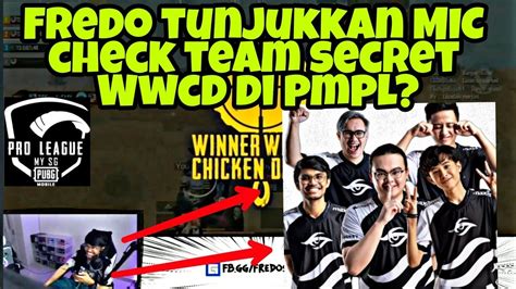 FREDO TUNJUKKAN SEDIKIT POV TEAM SECRET DI PMPL S3 YouTube