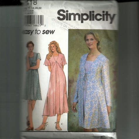 Simplicity Misses Miss Petite Dress Pattern Etsy Petite