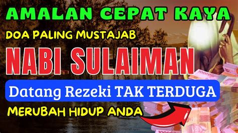 Dzikir Nabi Paling Mustajab Mendatangkan Rezeki Ke Rumah Dengan Cara