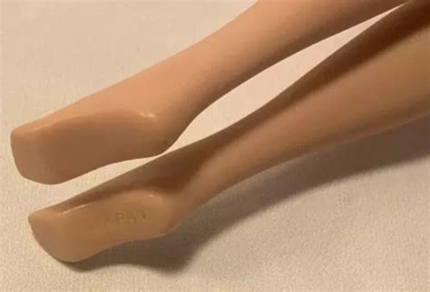 Vintage Barbie Doll Ponytail Blonde Nude No Green Ear Or No Neck