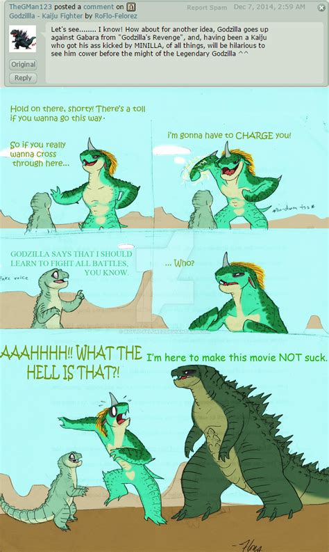 Godzilla - Godzilla's Revenge by RoFlo-Felorez on DeviantArt