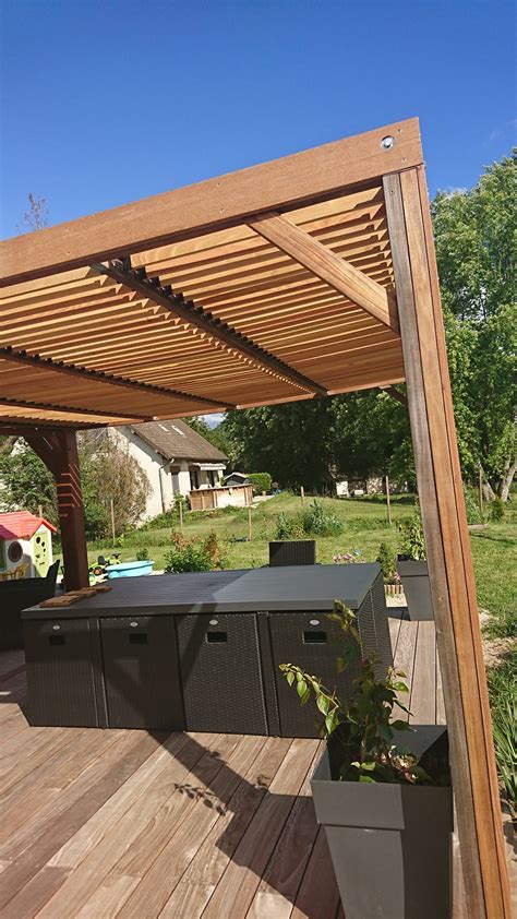 Terrasse et pergola en Ipé et Acacia Parquets Janod