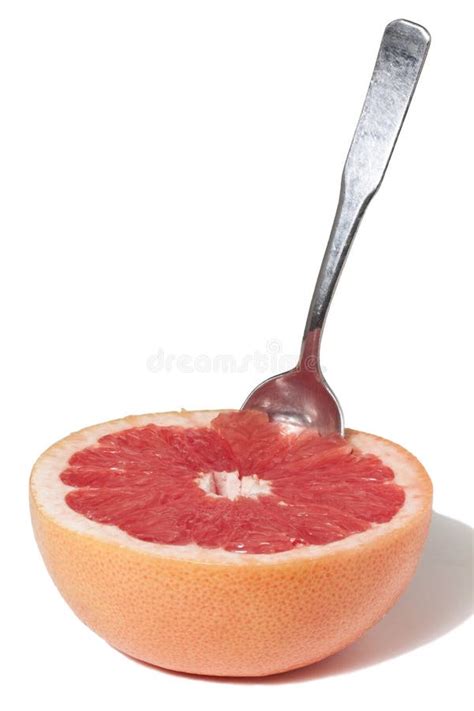 Grapefruit Spoon Stock Photo Image Of Fruit Healthy 17753292