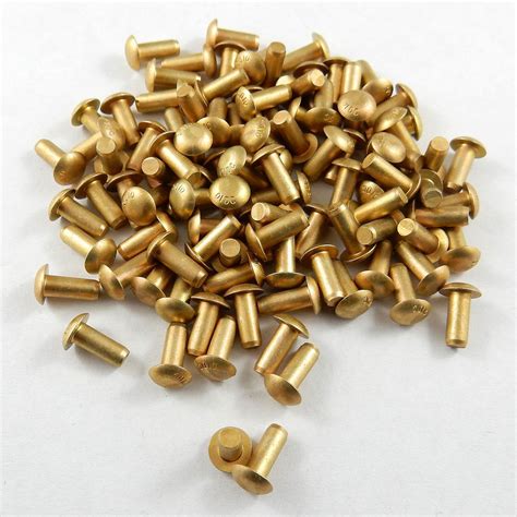 1 8 Solid Rivets Aluminium Button Head 100 Pack Bullant