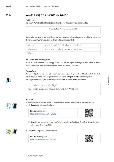 Sekundarstufe Unterrichtsmaterial Physik Atom Und Kernphysik