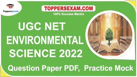 Ugc Net Environmental Science Question Paper Pdf Ugc Net Jrf