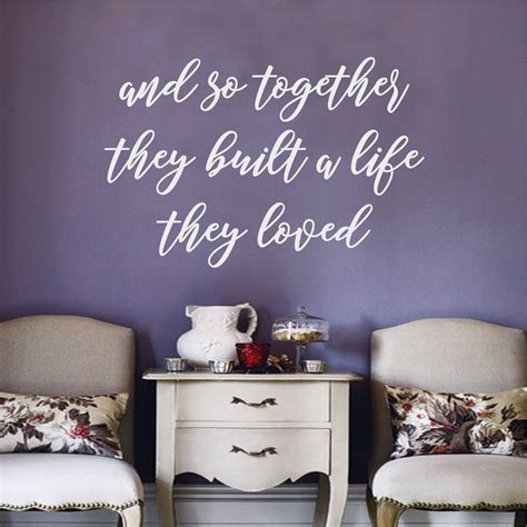 And So Together They Built a Life They Loved Couples Bedroom | Etsy