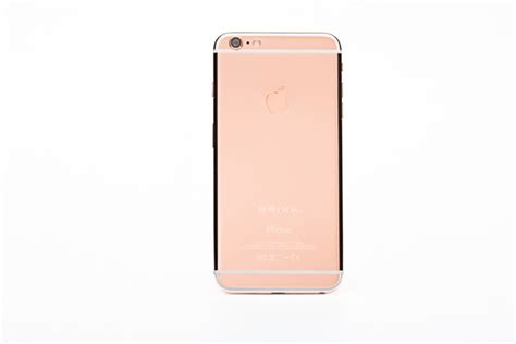 LUX IPHONE 6 PLUS IN WHITE FINISHED IN 24K PINK GOLD 128GB