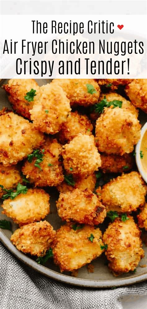 Nuggets de pollo con freidora de aire Planeta Gastronómico