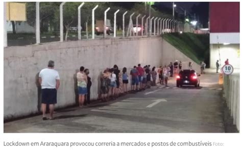 Prefeito Do PT Decreta Lockdown E Provoca Caos Em Araraquara SOBRAL