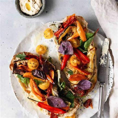 Summer Roasted Vegetable Toasted Sandwich Cupful Of Kale