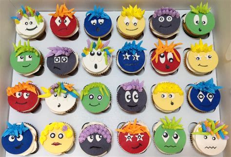 End Of Year Funny Faces Cupcakes Cakecentral