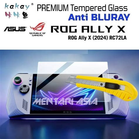 กระจกนรภย ASUS ROG Ally X 2024 KAY Premium ANTI BLURAY Eye