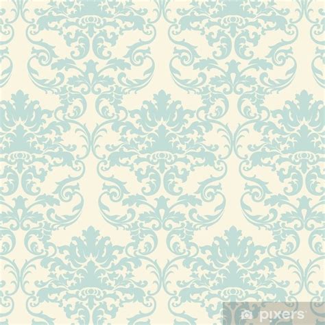 Wall Mural Vector Floral Damask Baroque Ornament Pattern Element