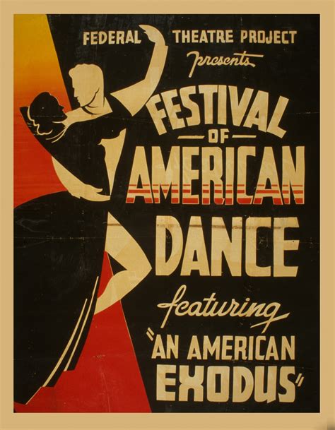 Vintage Dance Festival Poster Free Stock Photo Public Domain Pictures