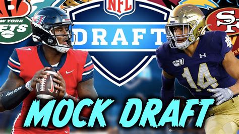 2022 Nfl Mock Draft With Trades Quarterbacks Fall Youtube