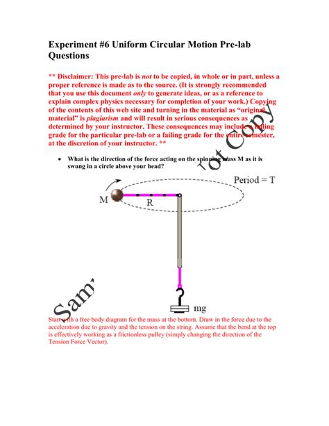 Uniform Circular Motion Explained