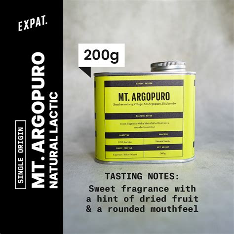 Jual Expat Roasters Mt Argopuro Natural Filter Roast Biji Kopi Bubuk