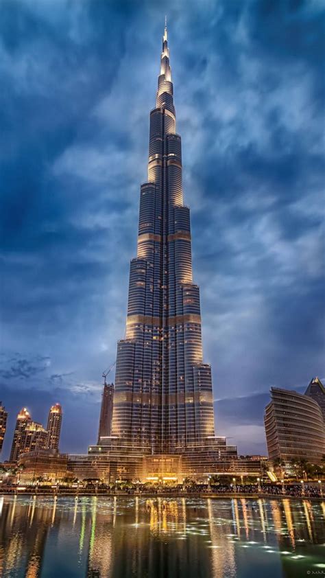 Download Burj Khalifa In Dubai City Wallpaper | Wallpapers.com