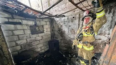 Video Incendio Dentro De Un Parqueadero En El Barrio San Gabriel