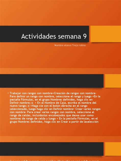 Actividades Semana 9 Pdf