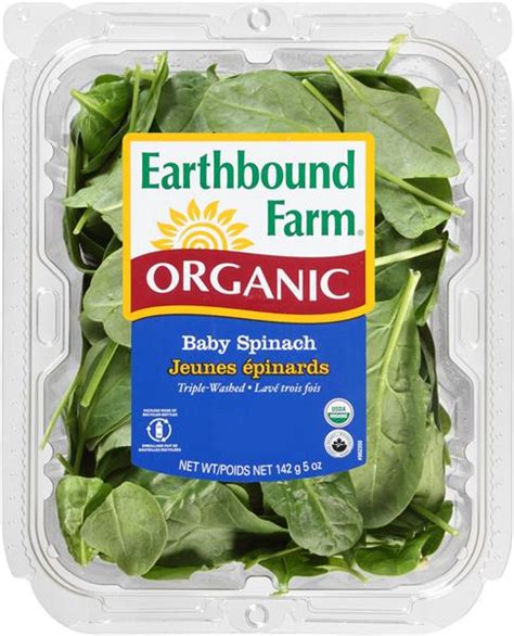 Earthbound Farm Organic Baby Spinach Hy Vee Aisles Online Grocery