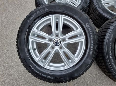 Alu felge AUDI Q2 SEAT ŠKODA VW 16 NOVE ZIMSKE CONTI rupe 5x112